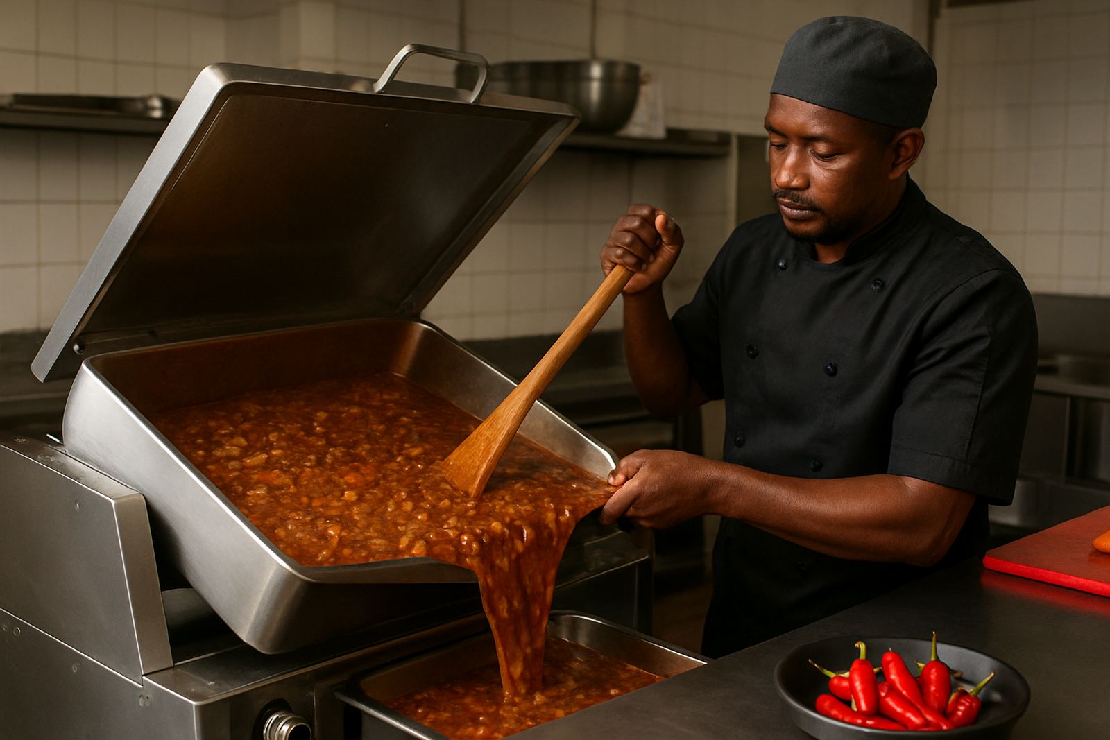Tilting Pan