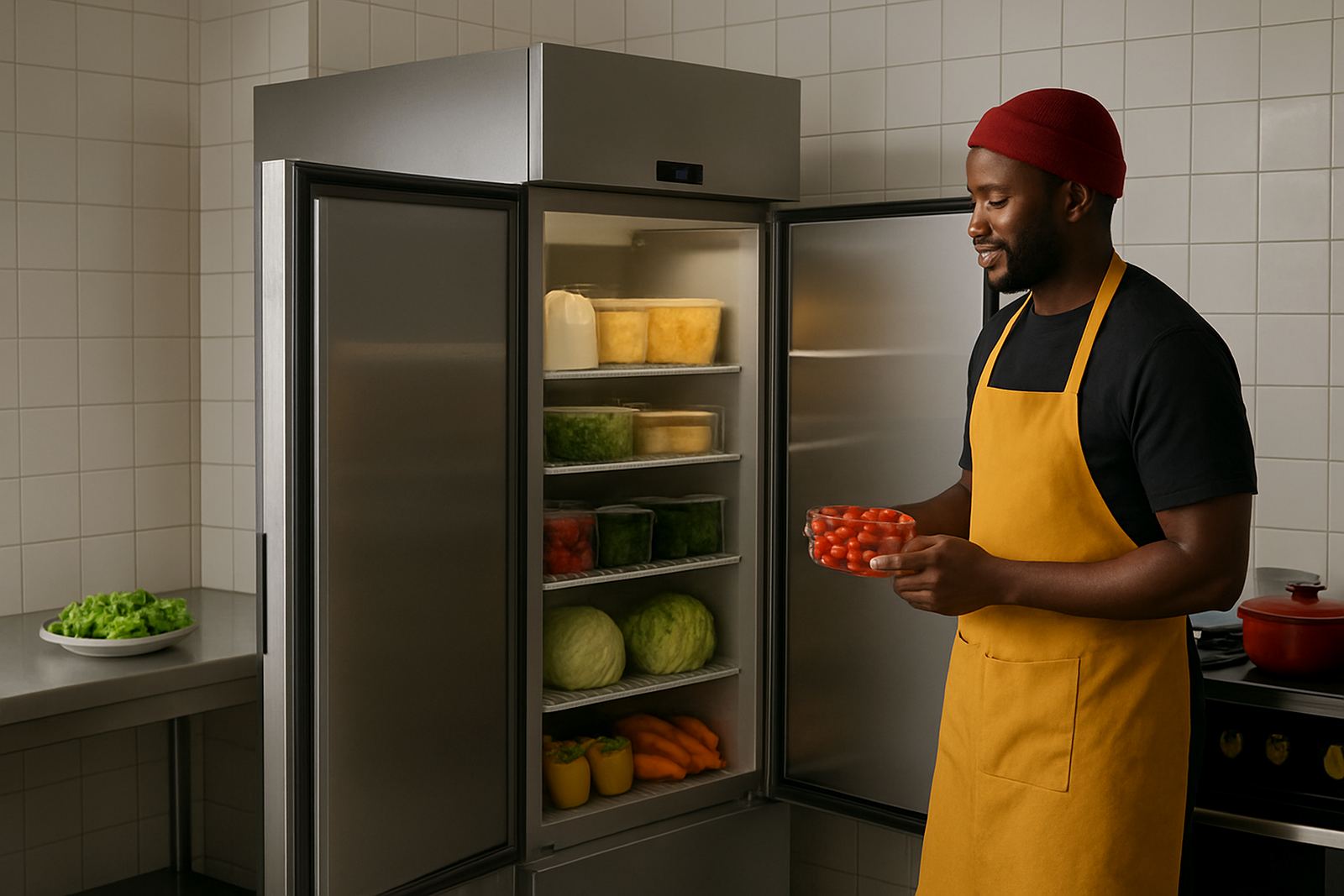 Upright Fridge